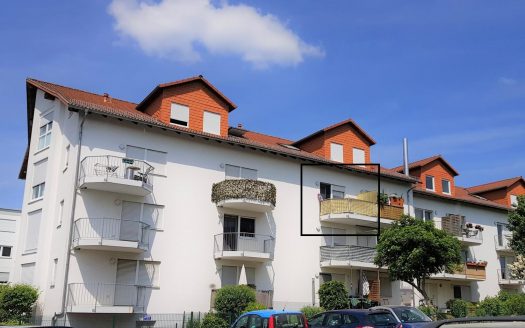 VERKAUFT!!! 1-Zimmer Eigentumswohnung mit Balkon und Tiefgarage in Pohlheim – Hausen