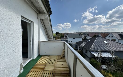 Helle 2-Zimmer-Wohnung mit Sonnenbalkon in Amöneburg-Roßdorf – ab sofort verfügbar!