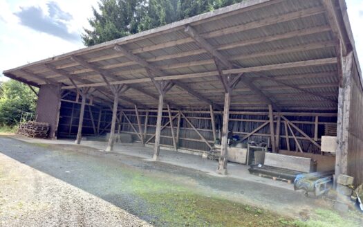 Gewerbeimmobilie – Halle –  Wohnhaus  – Büro und vielseitige Lagerflächen in Zell (Romrod)